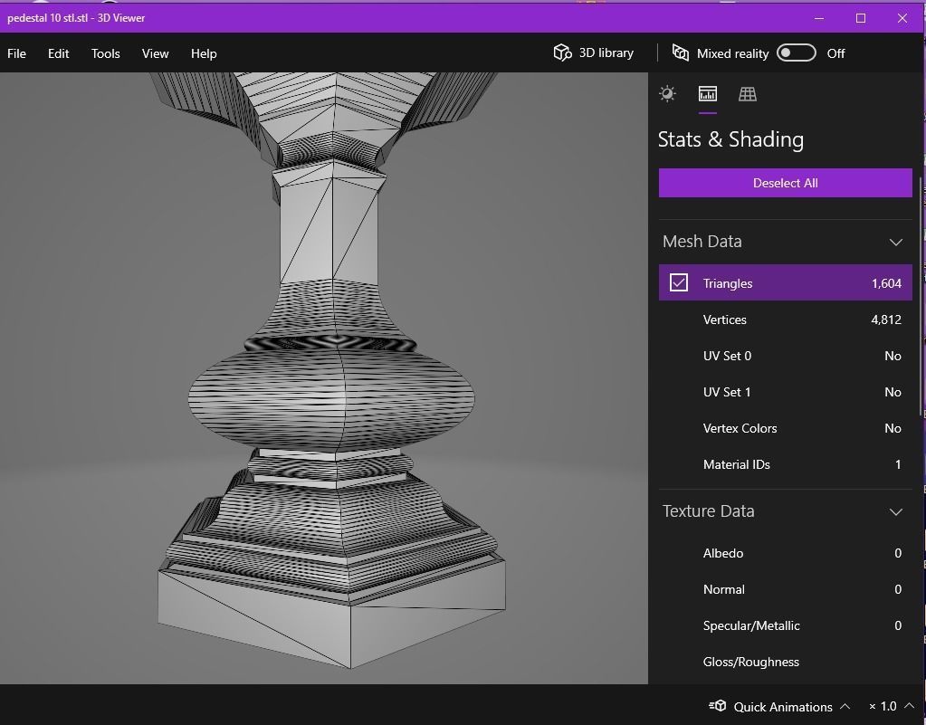 pedestal 10 3D print model_15