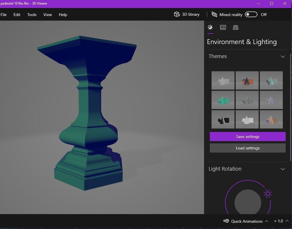 pedestal 10 3D print model_17