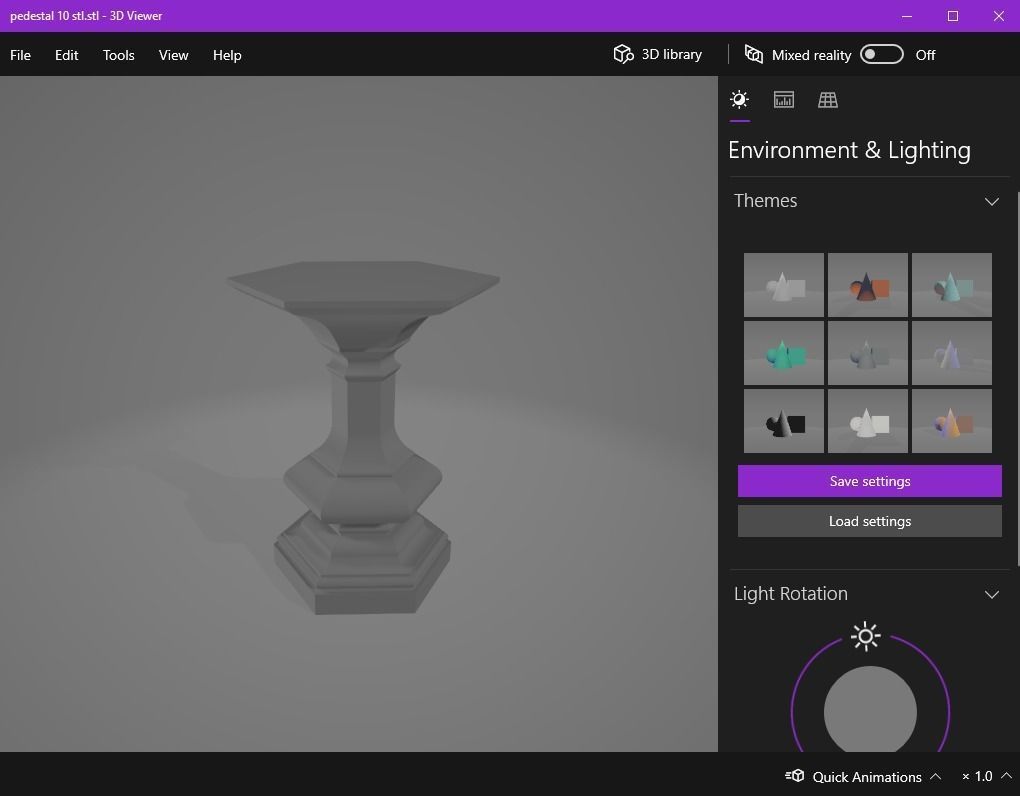 pedestal 10 3D print model_13