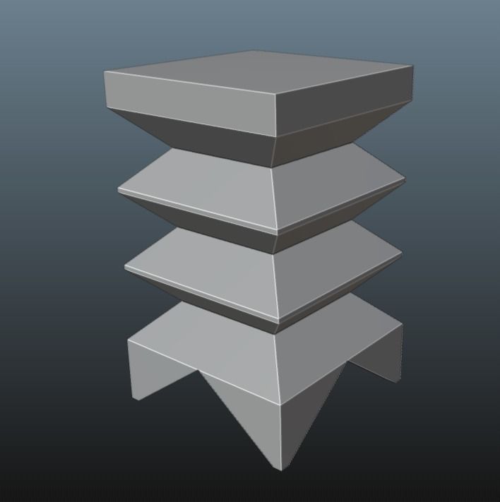 Pedestal 12 3D print model_19