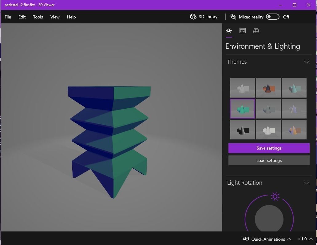 Pedestal 12 3D print model_16