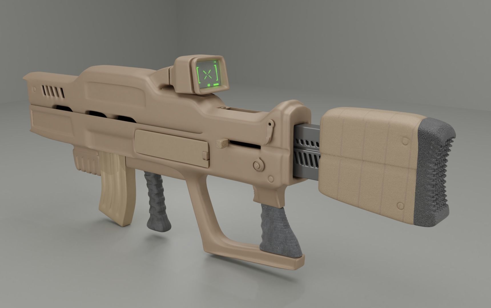 futur  weapon  3D model_1