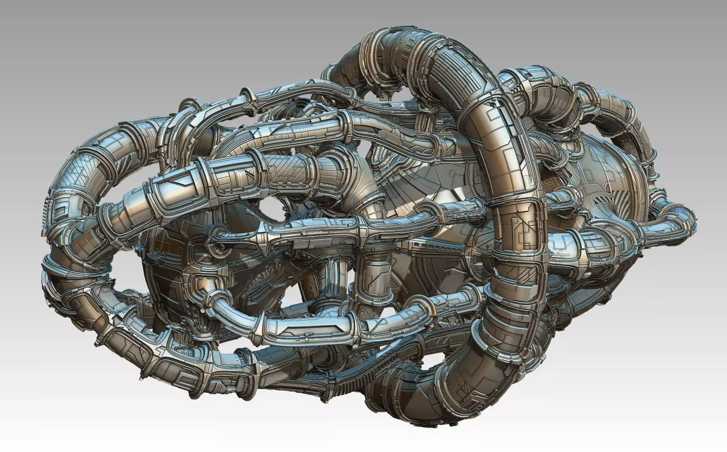 space equipment node 00126 3D model