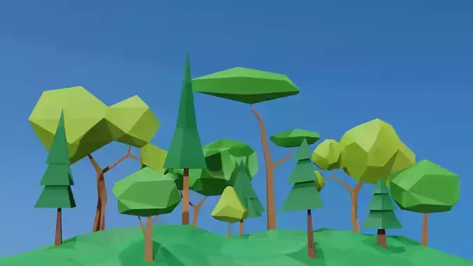 Tree Low Poly Trees Low poly
