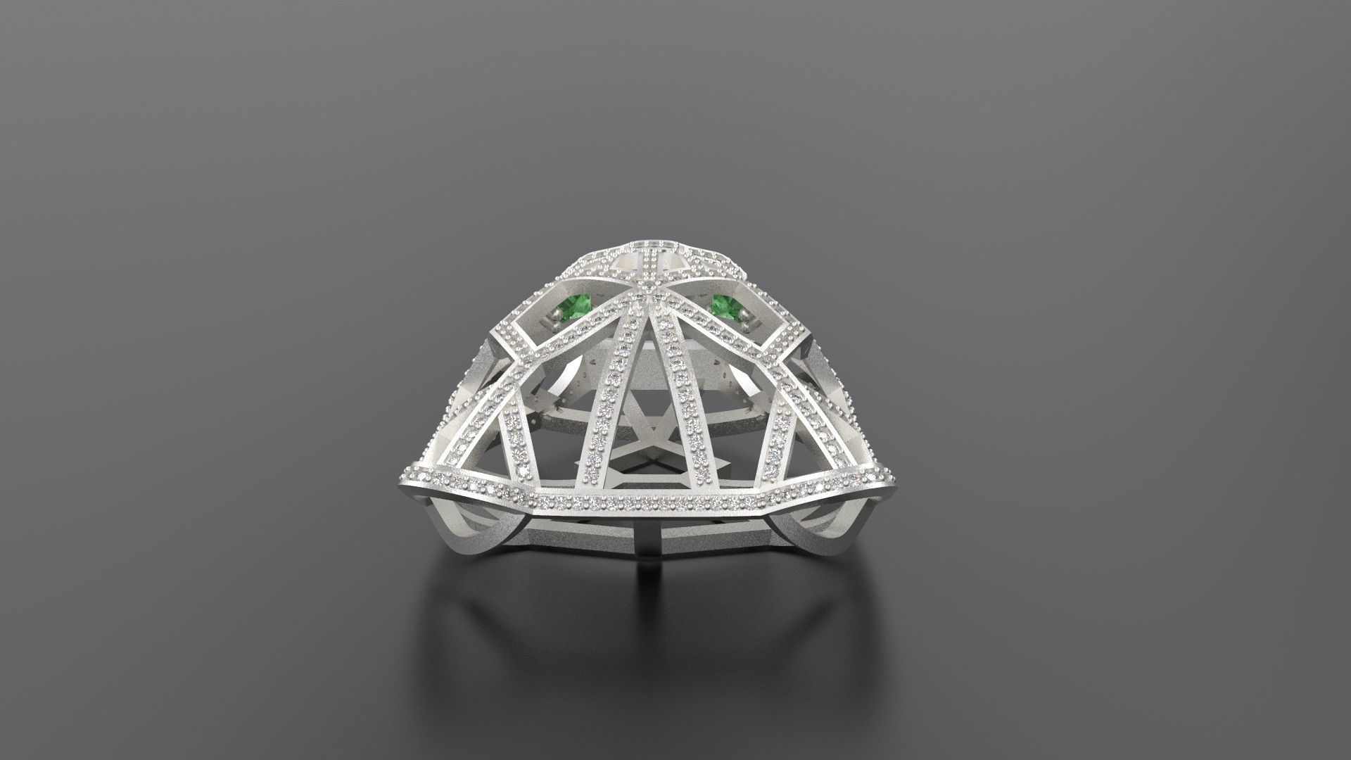 Panther Pendant 3D print model_8