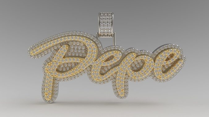 Pepe Pendant 3D print model