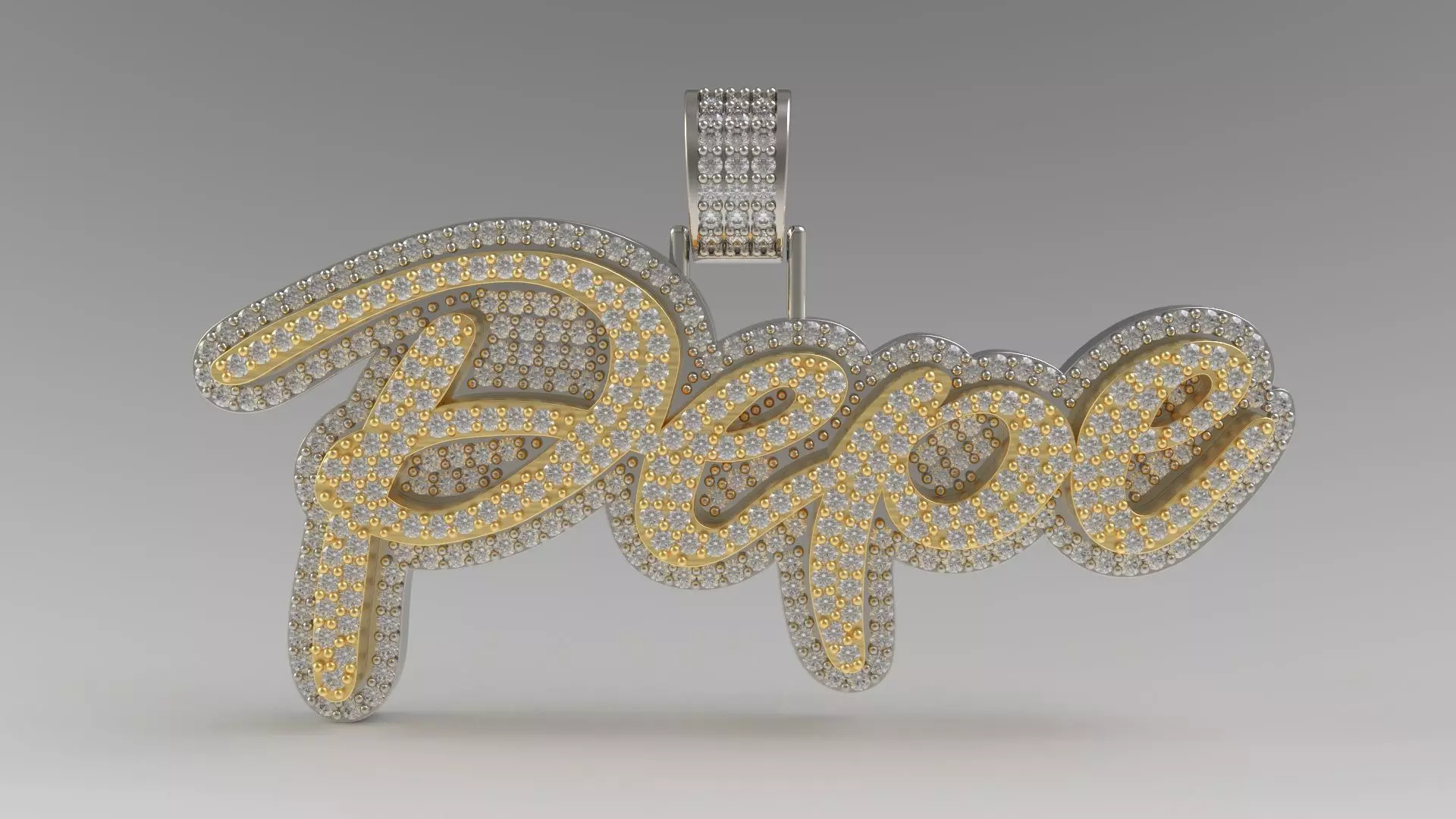 Pepe Pendant 3D print model_0