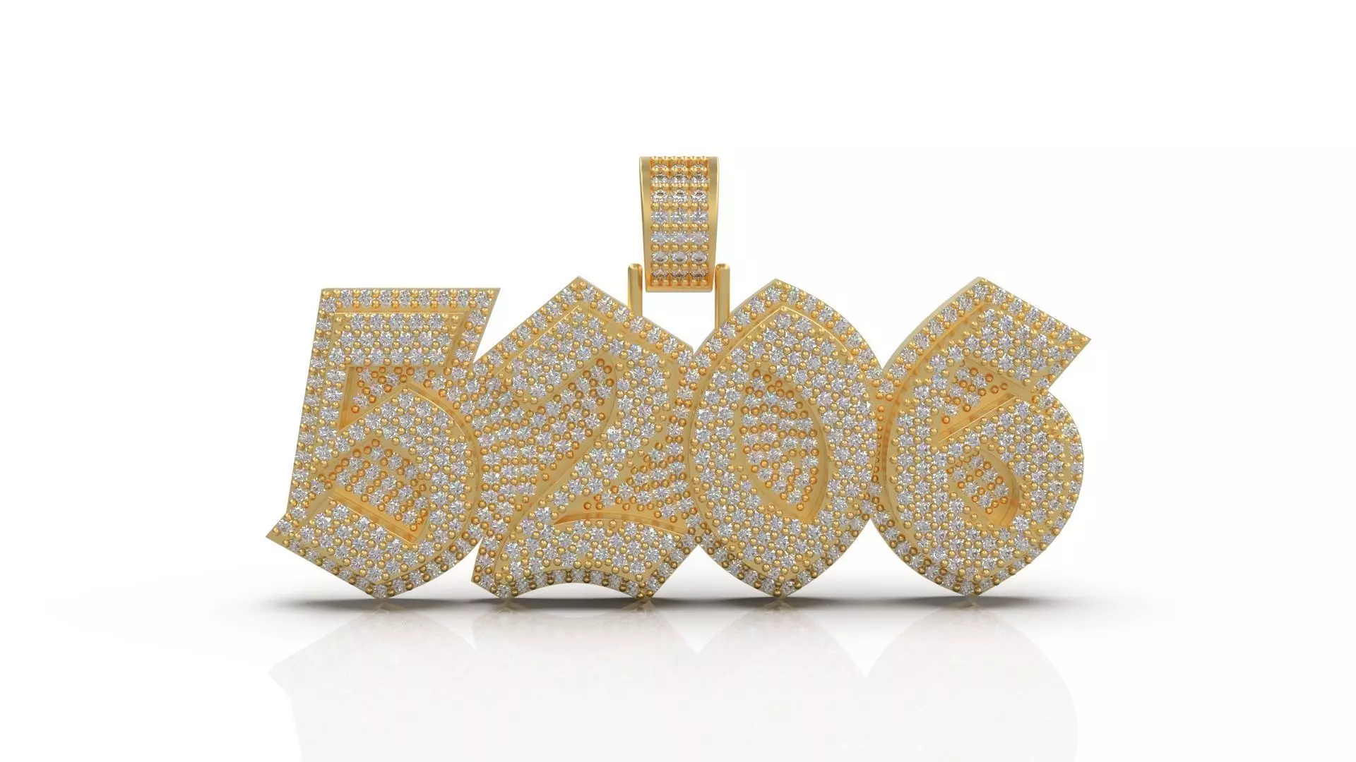 5206 Pendant 3D print model