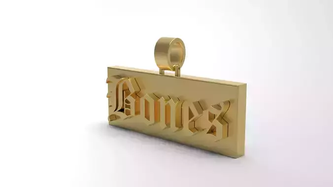 Bones Pendant
