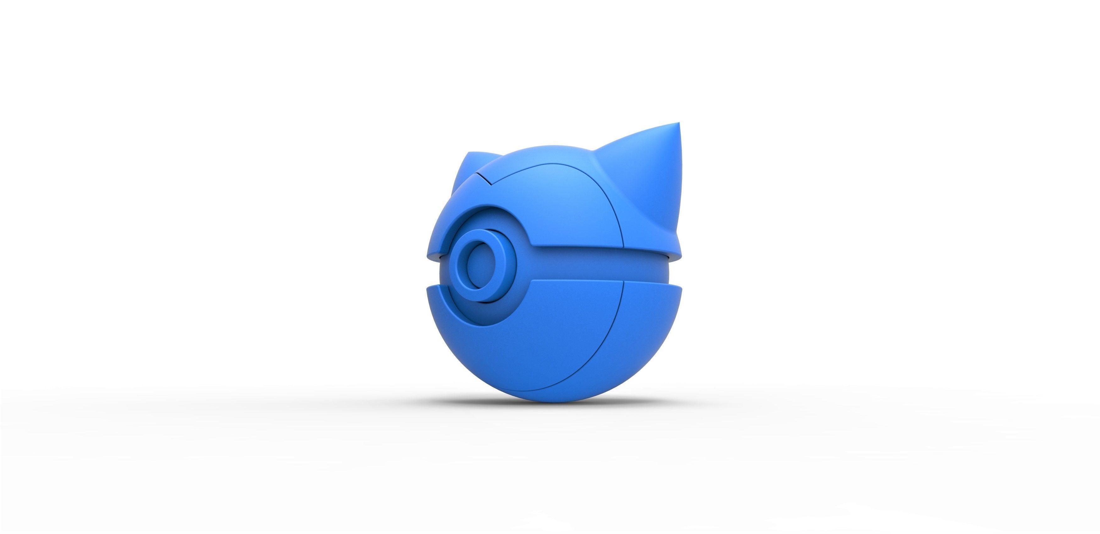 Snorlax orb 3D print model_9