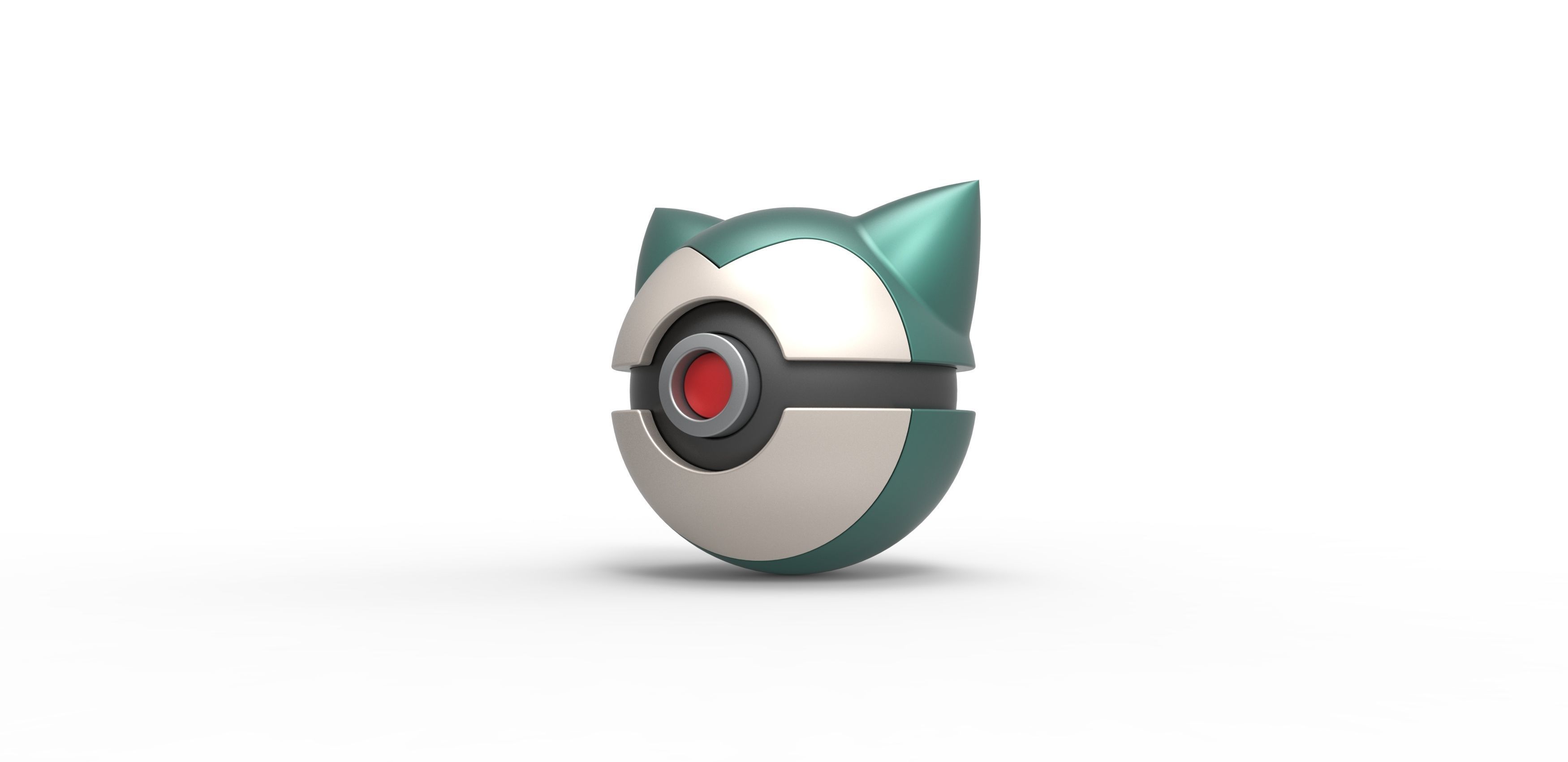 Snorlax orb 3D print model_1