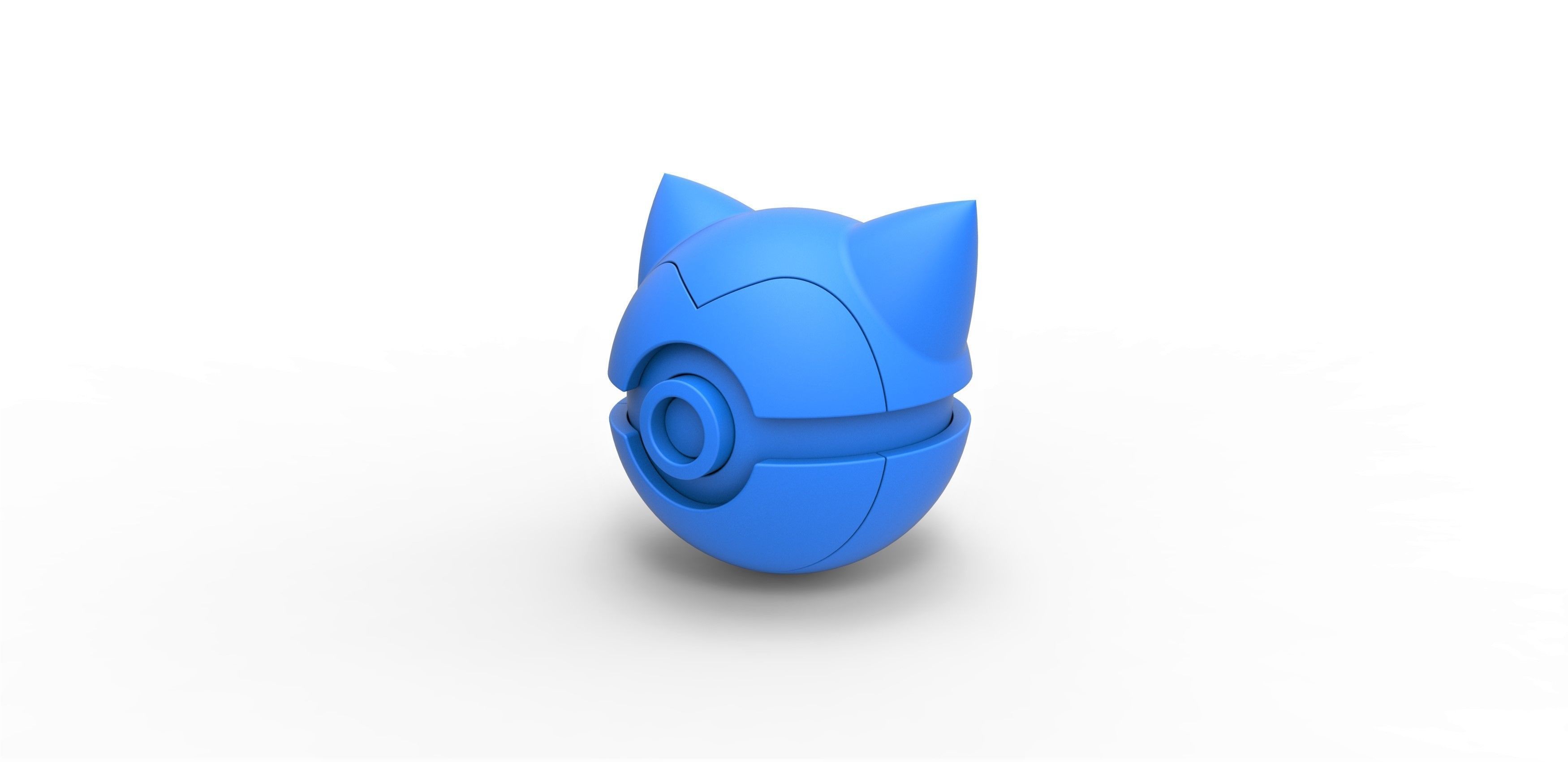 Snorlax orb 3D print model_8