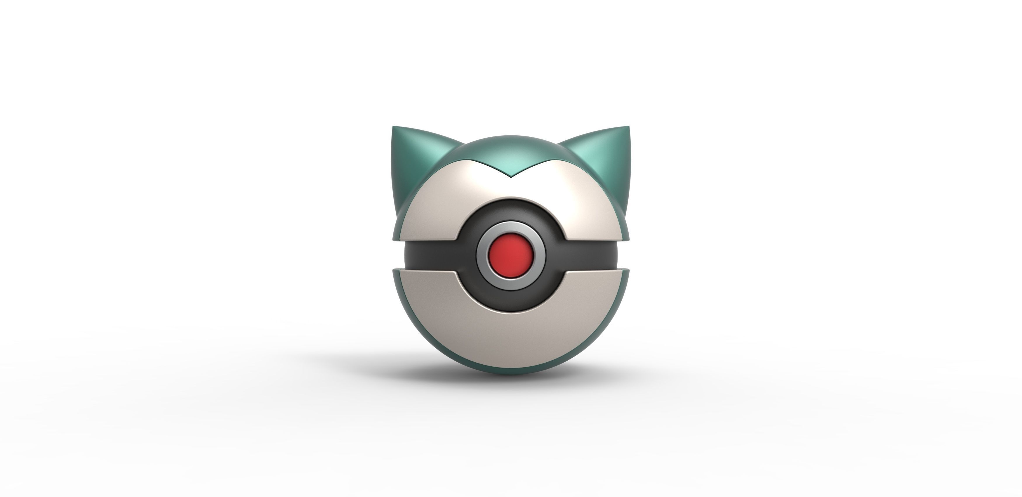 Snorlax orb 3D print model_2