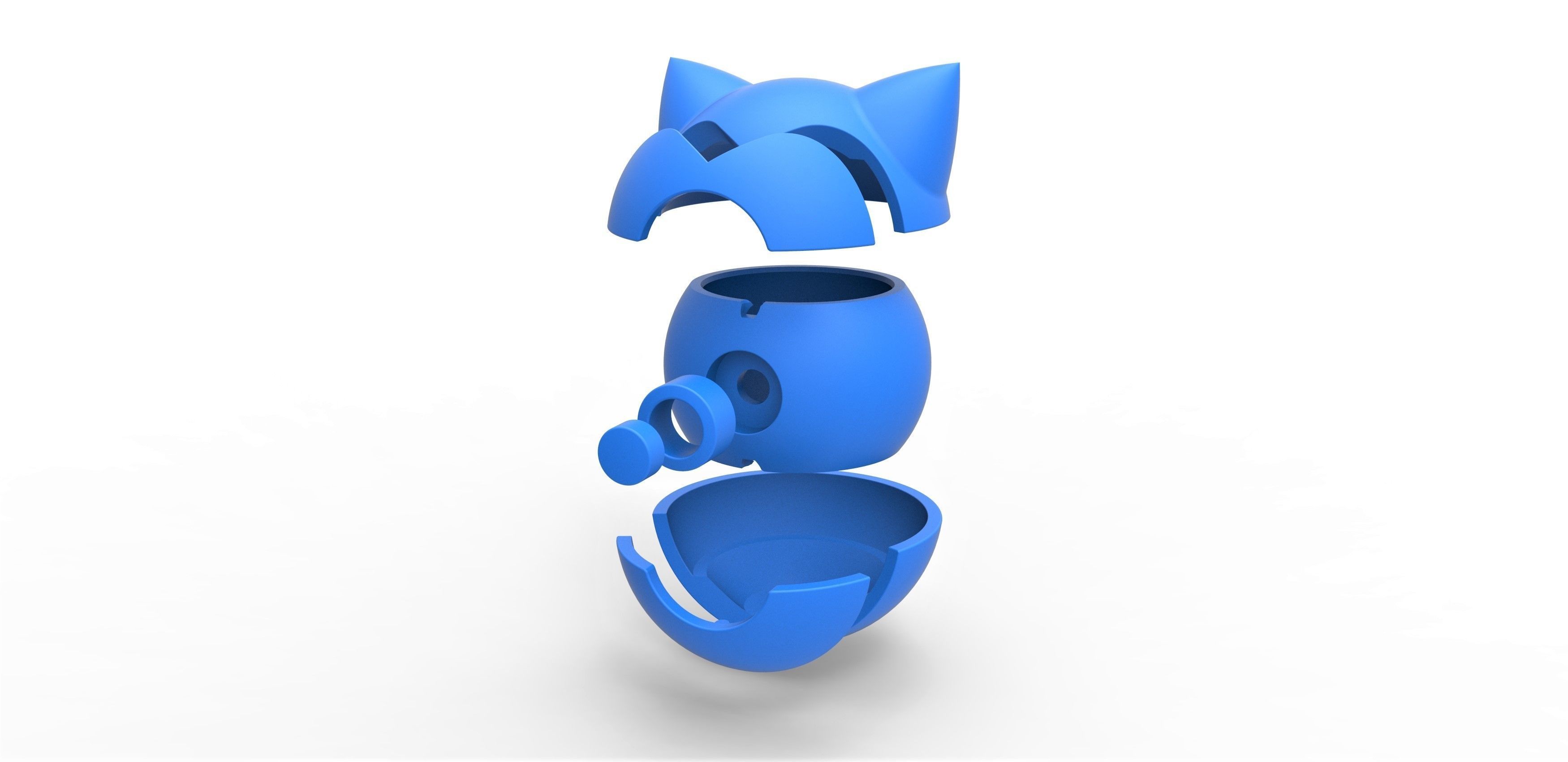 Snorlax orb 3D print model_18