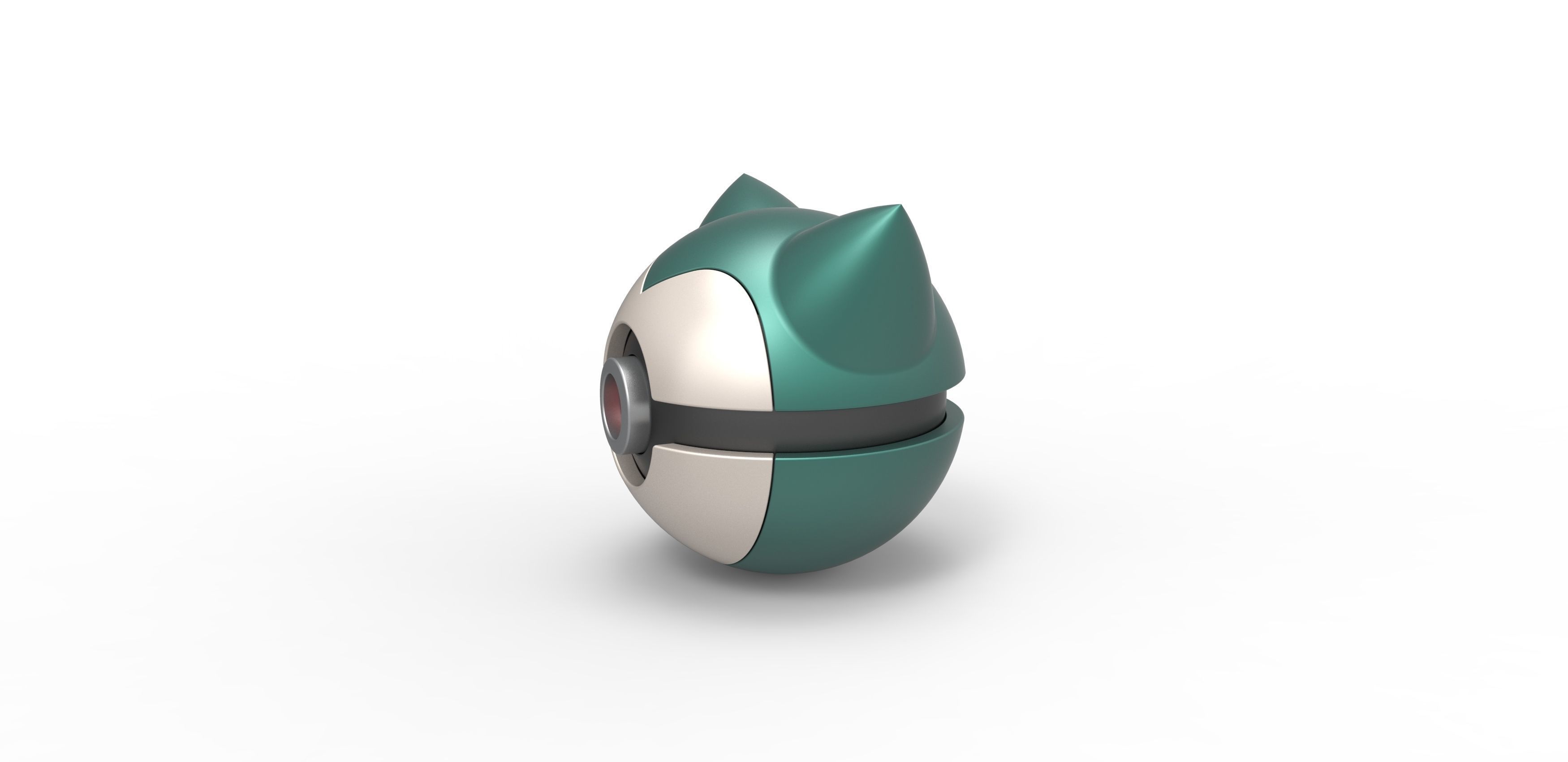 Snorlax orb 3D print model_5
