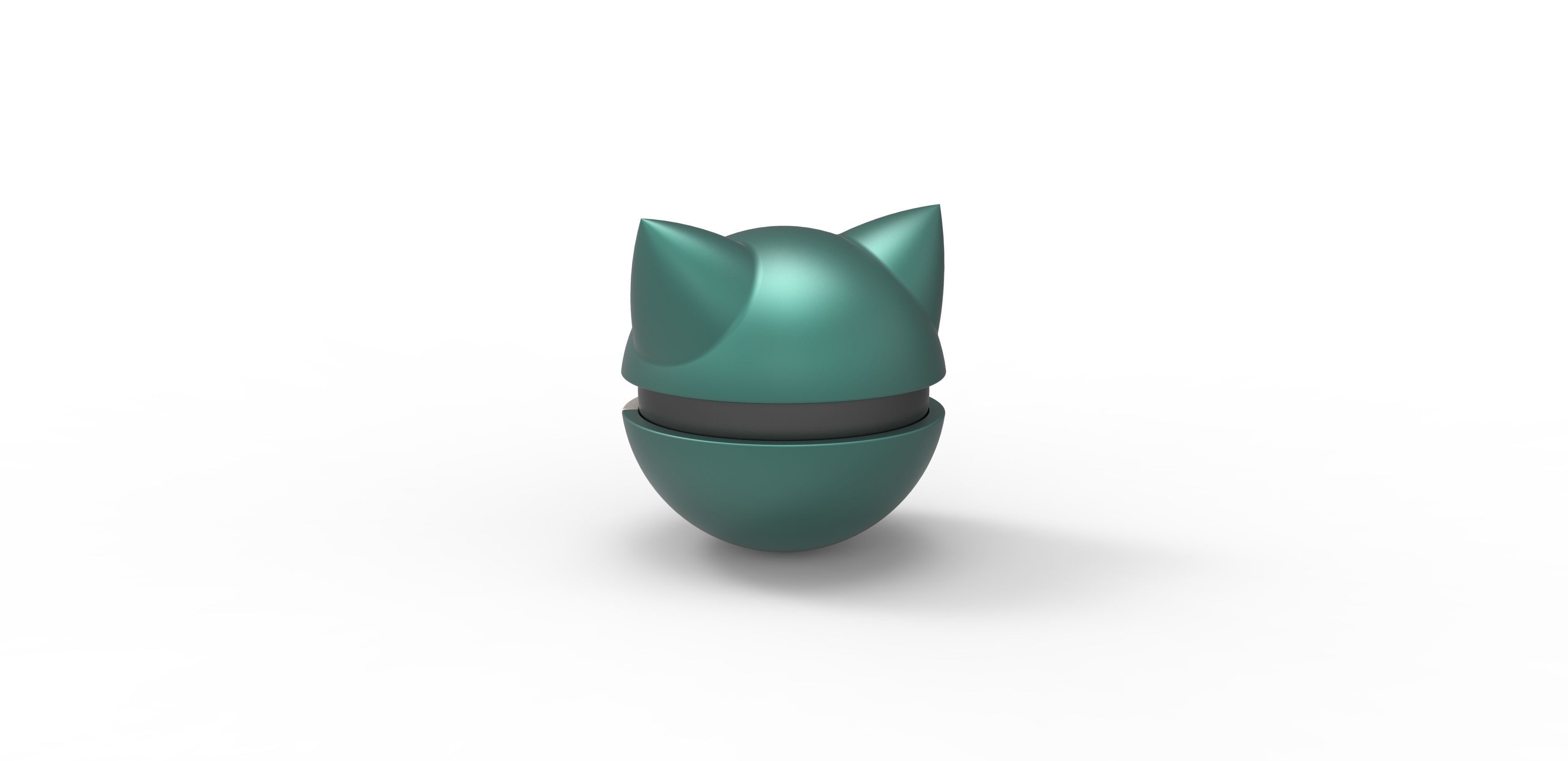Snorlax orb 3D print model_7