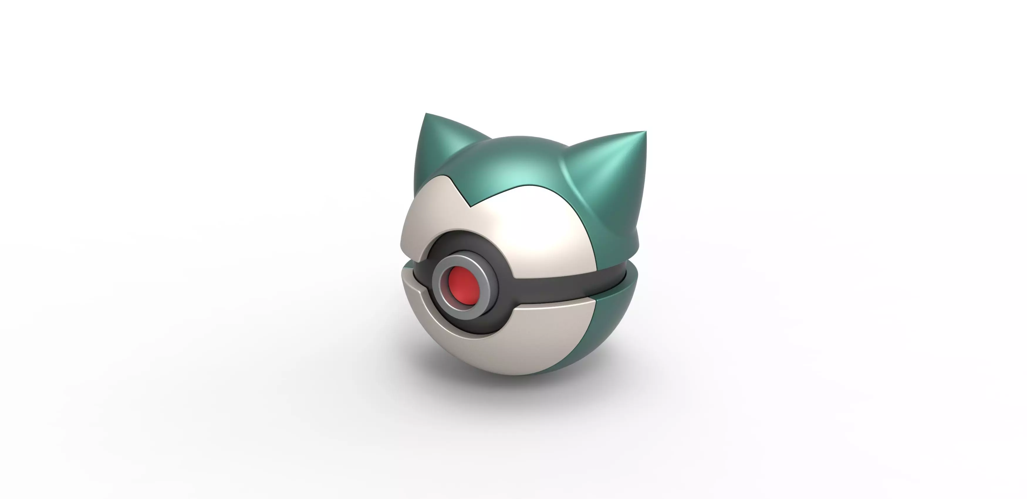 Snorlax orb 3D print model_0