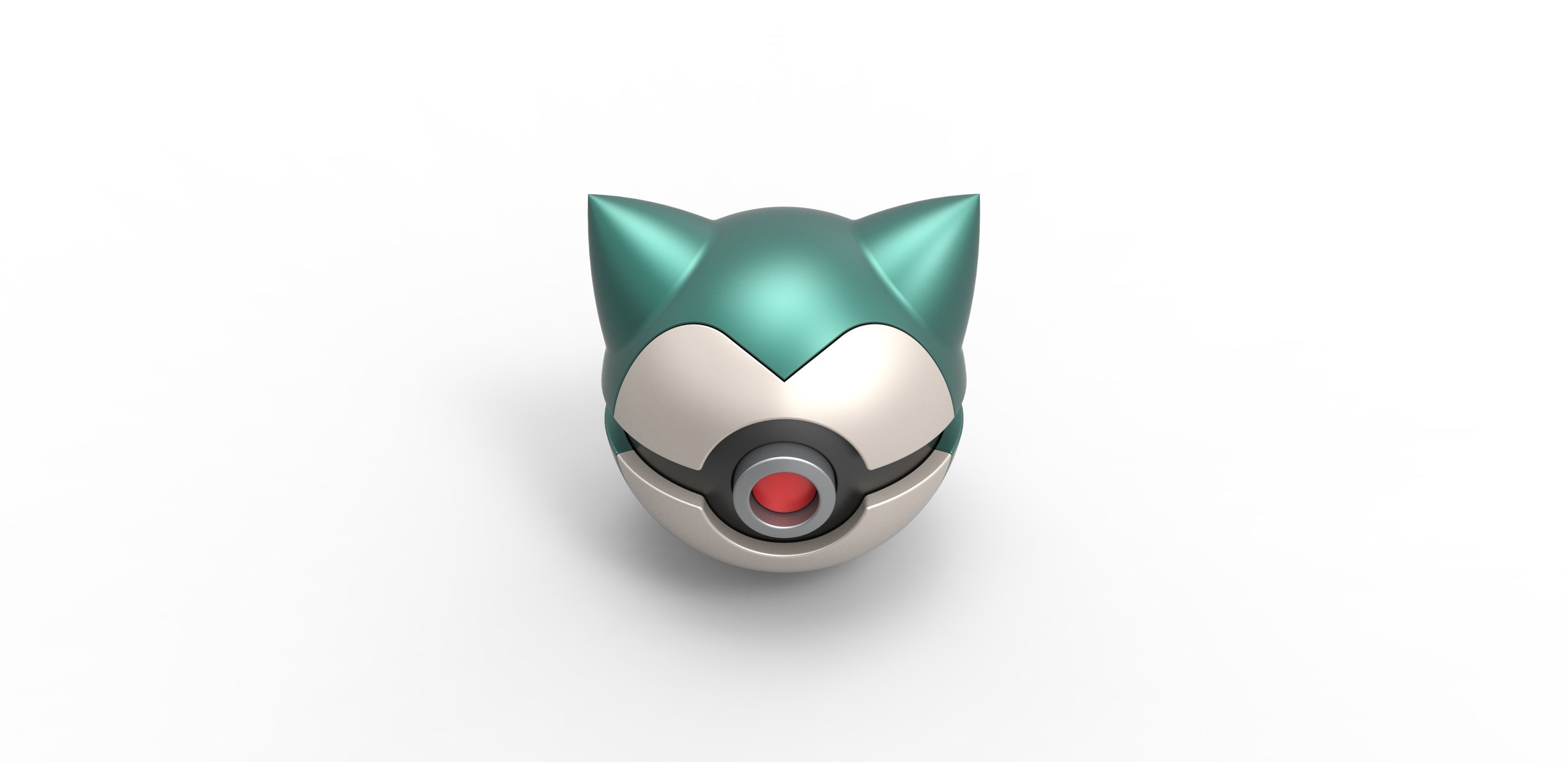 Snorlax orb 3D print model_3