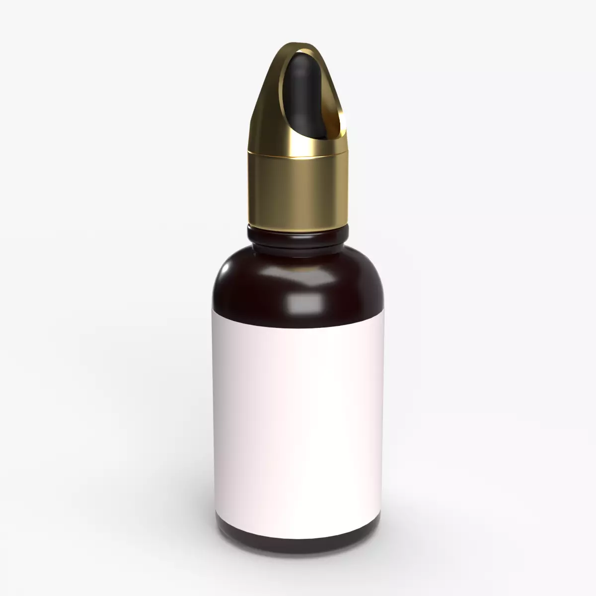 Custom dropper Bottle 3D model_0