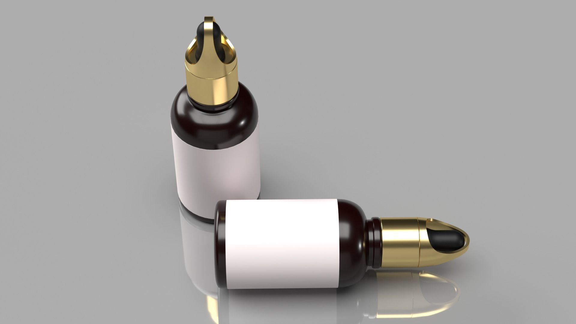 Custom dropper Bottle 3D model_5