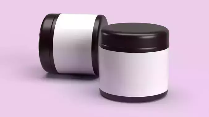 Cream jar big