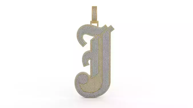J Plate Pendant 3