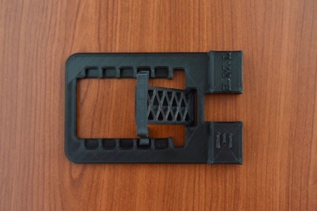 Pocket Phone Stand  3D print model_12