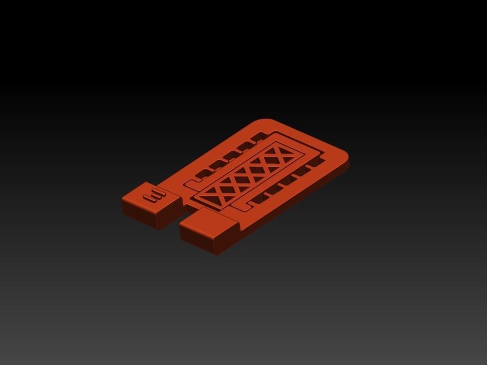 Pocket Phone Stand  3D print model_5