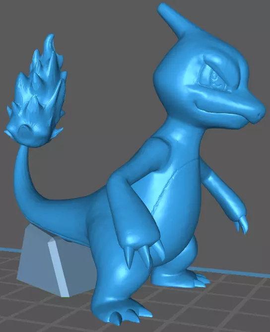 Charmeleon figure 3D print model