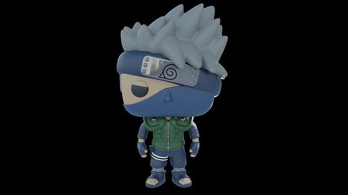 Kakashi Funko Pop 3D print model