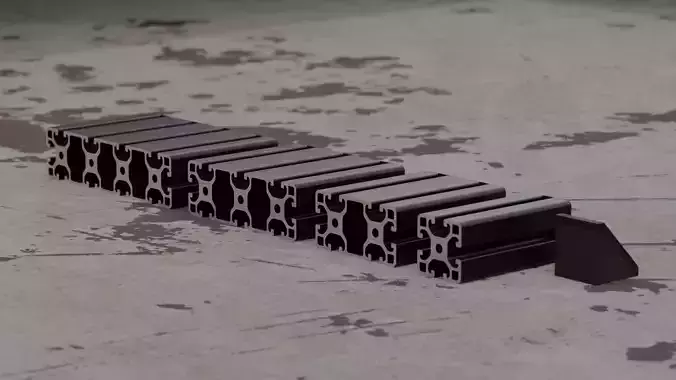 Aluminium Extrusion Profiles Series 40 40mm