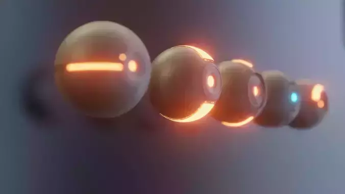 Sci fi Eye 3D model