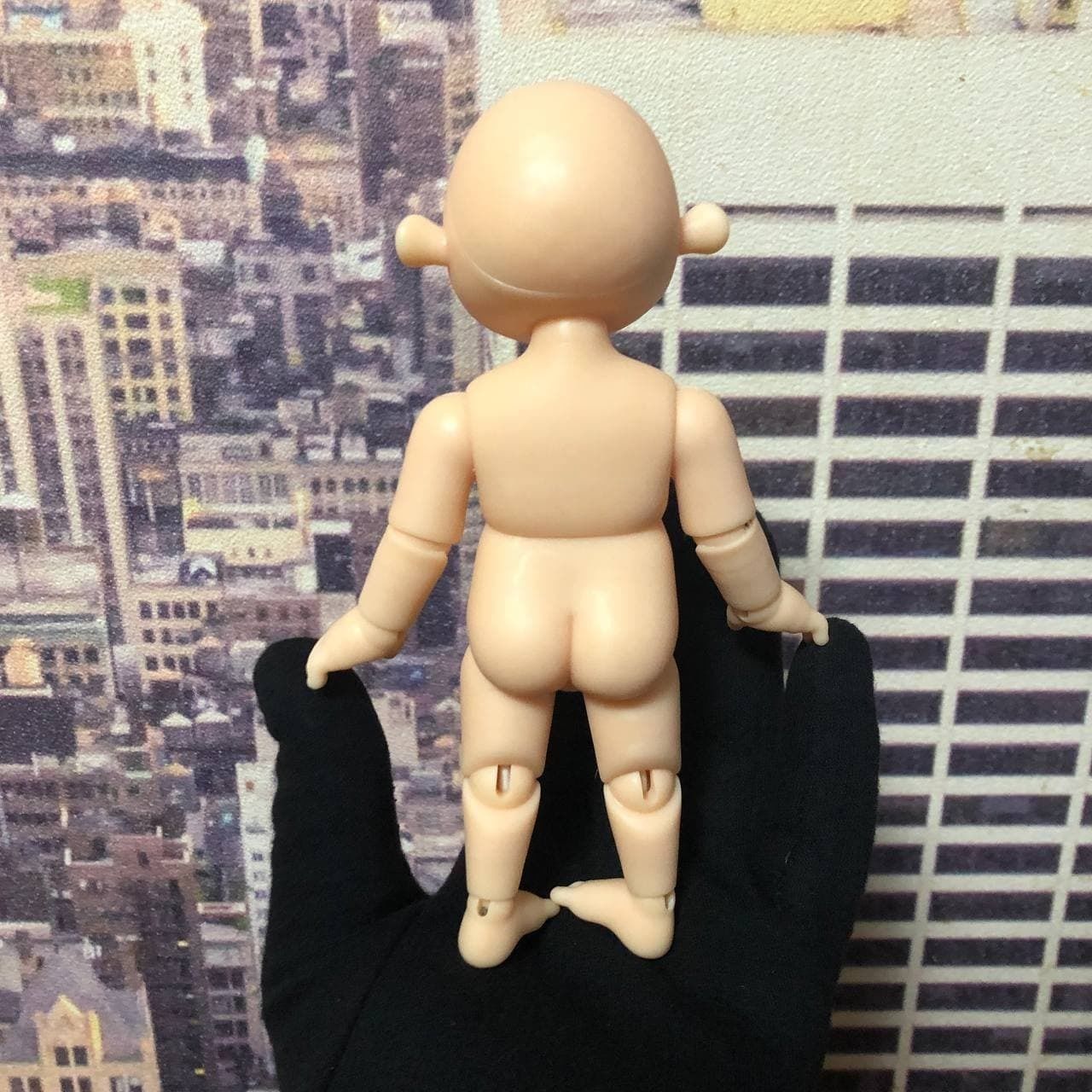 BJD doll cute little ogre 3D print model_2