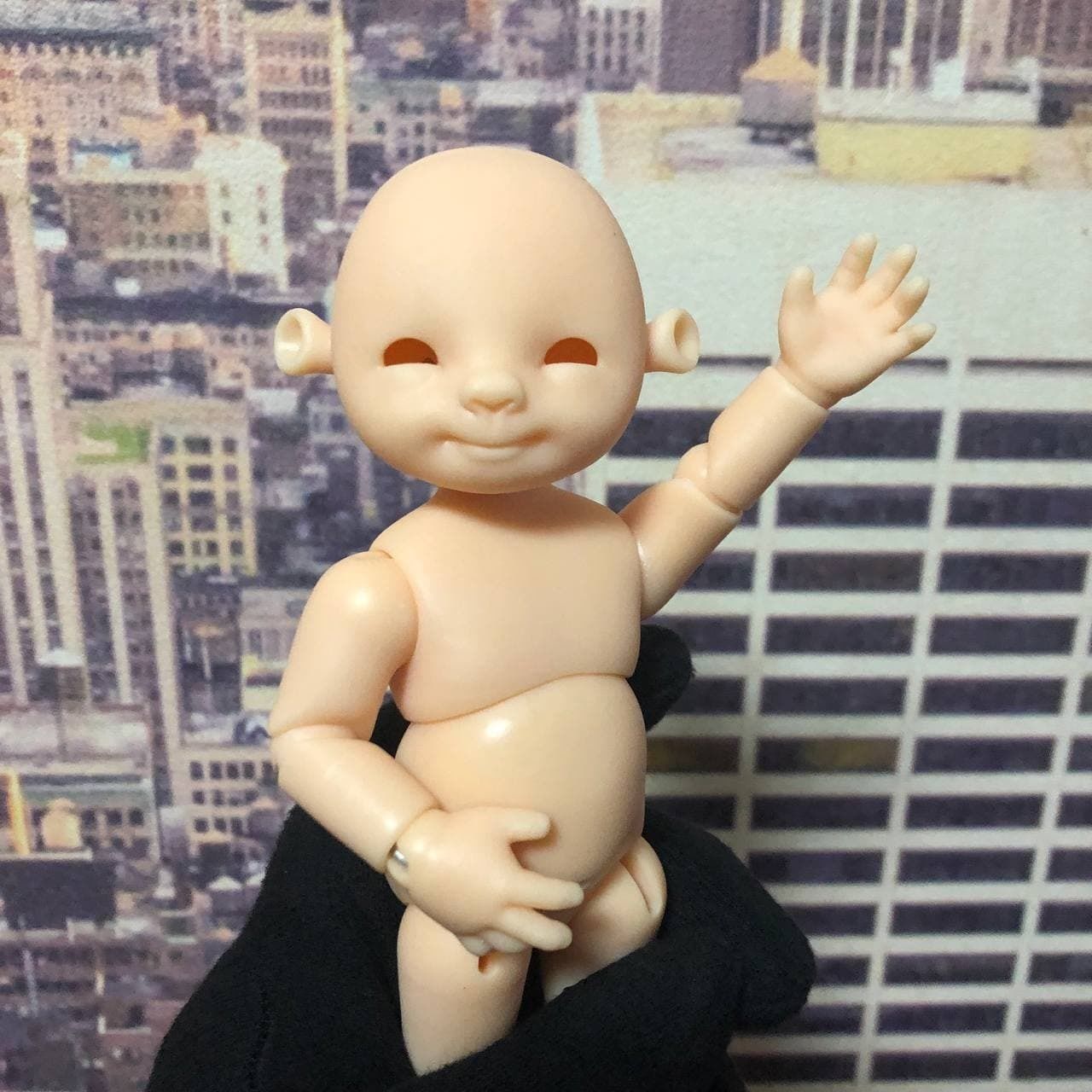 BJD doll cute little ogre 3D print model_1