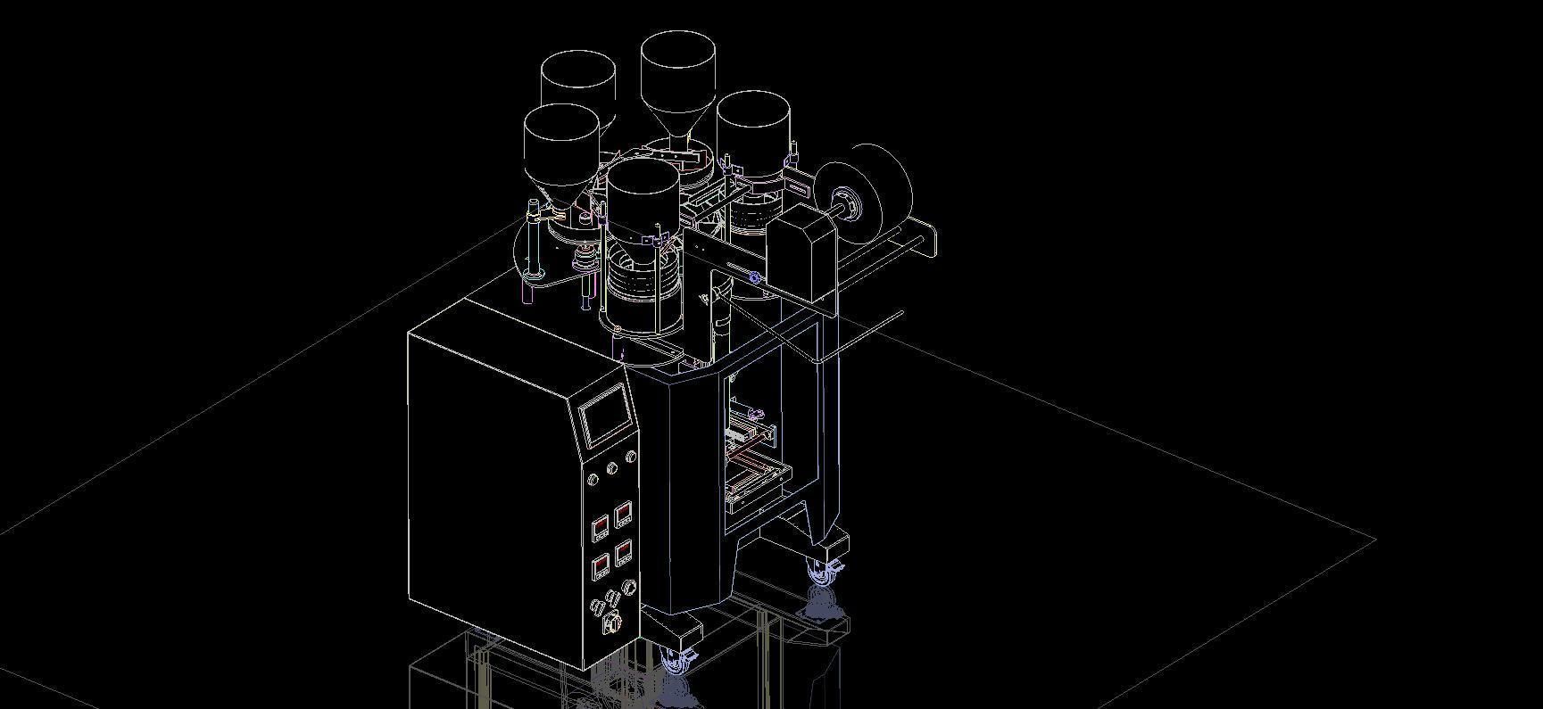 packaging machine 3D model_4