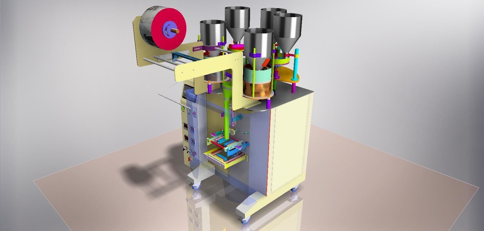 packaging machine 3D model_17