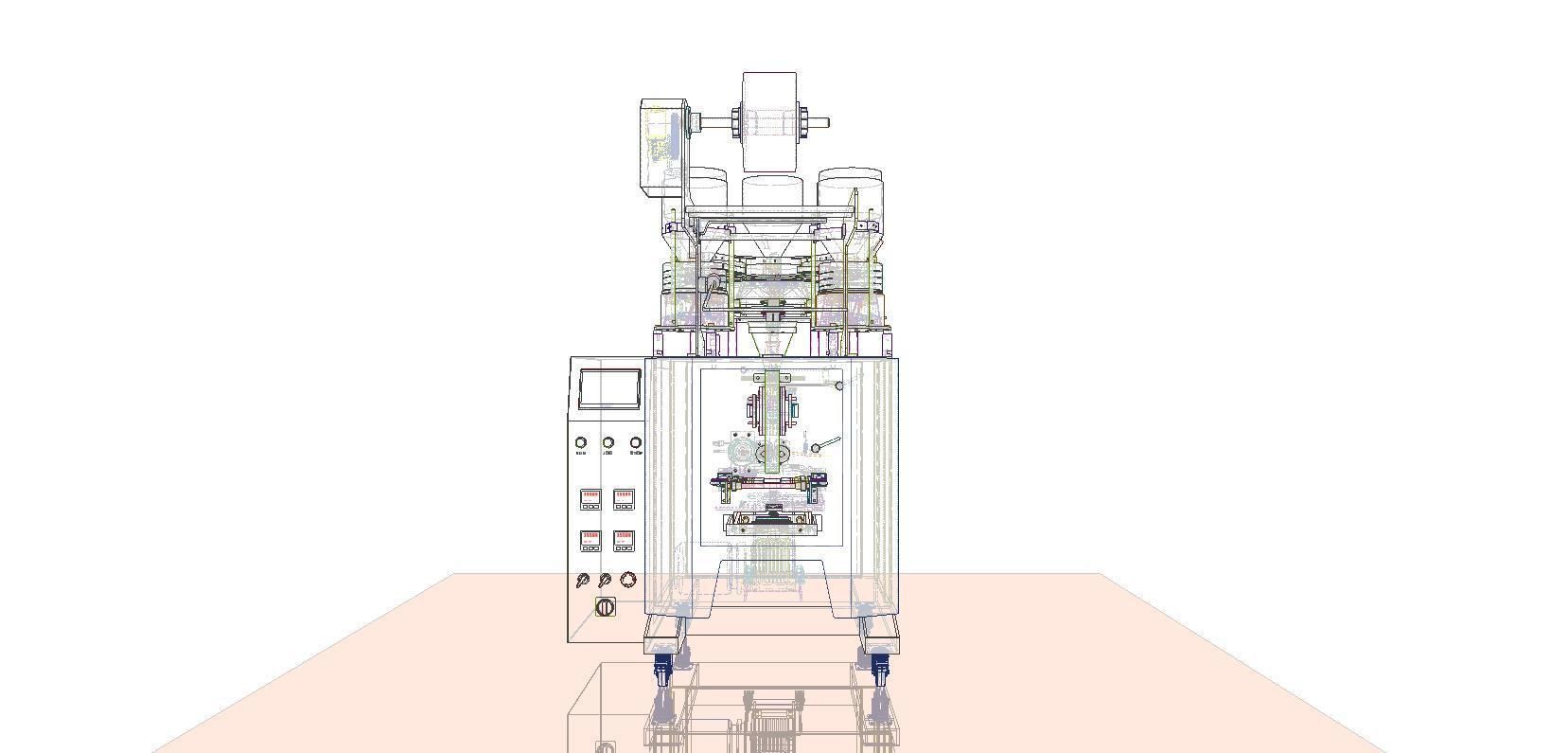 packaging machine 3D model_13