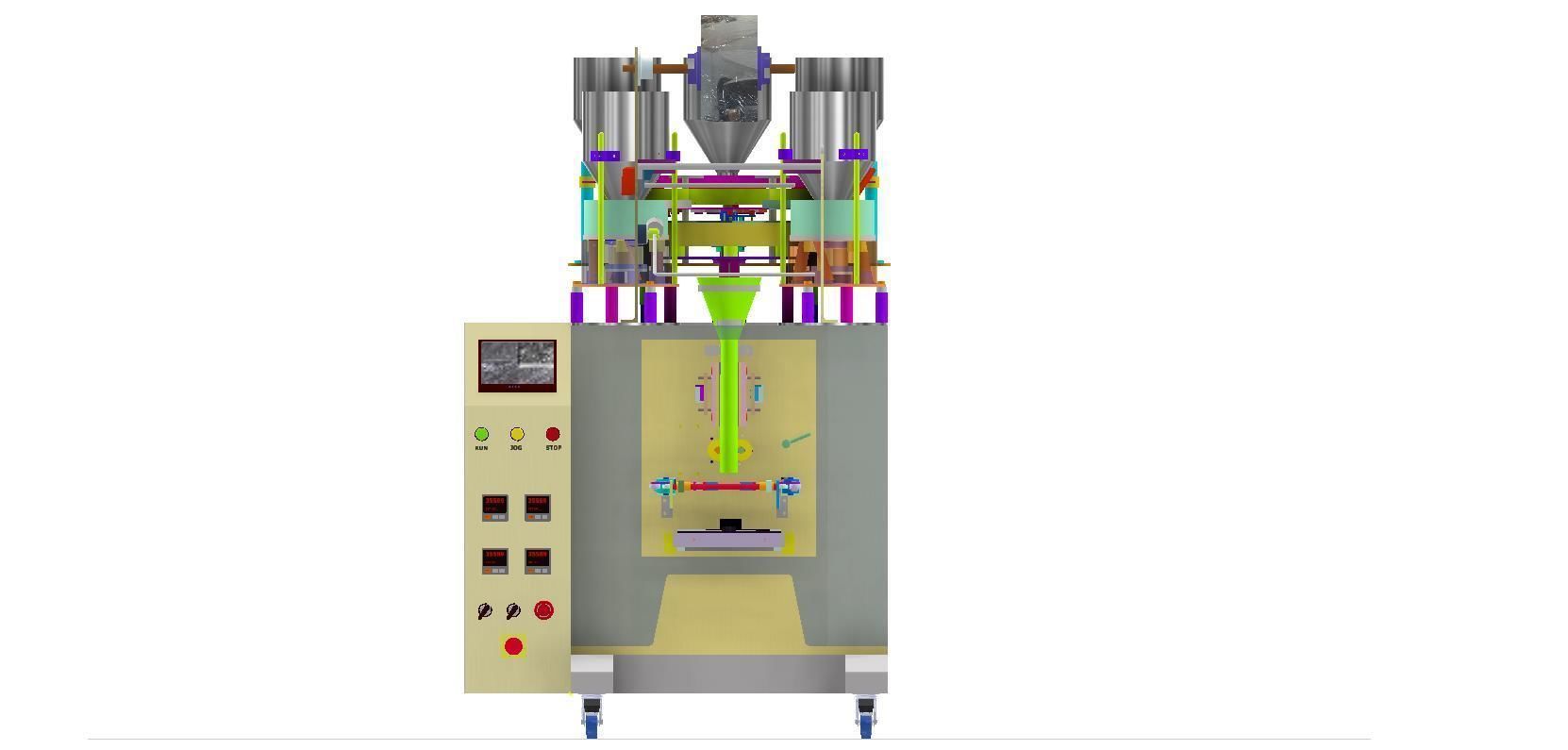 packaging machine 3D model_8