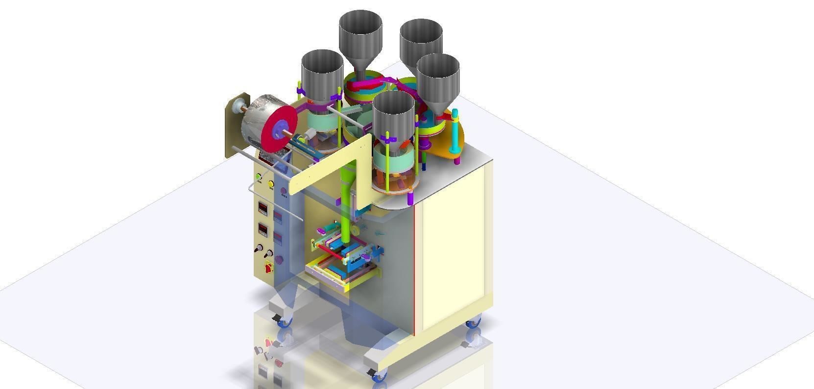 packaging machine 3D model_6