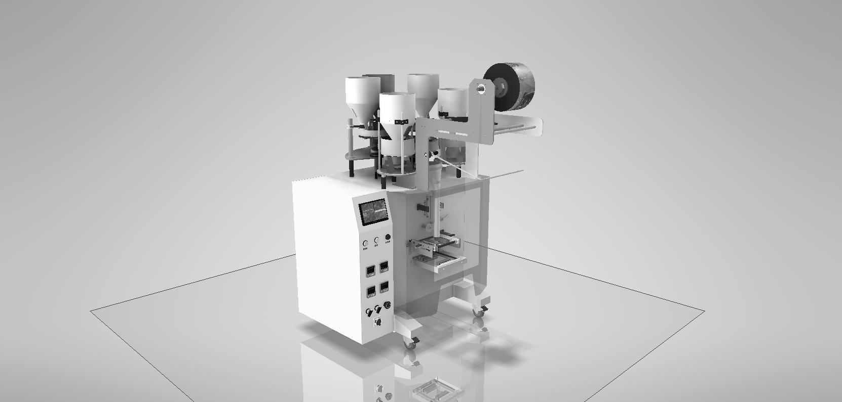 packaging machine 3D model_25
