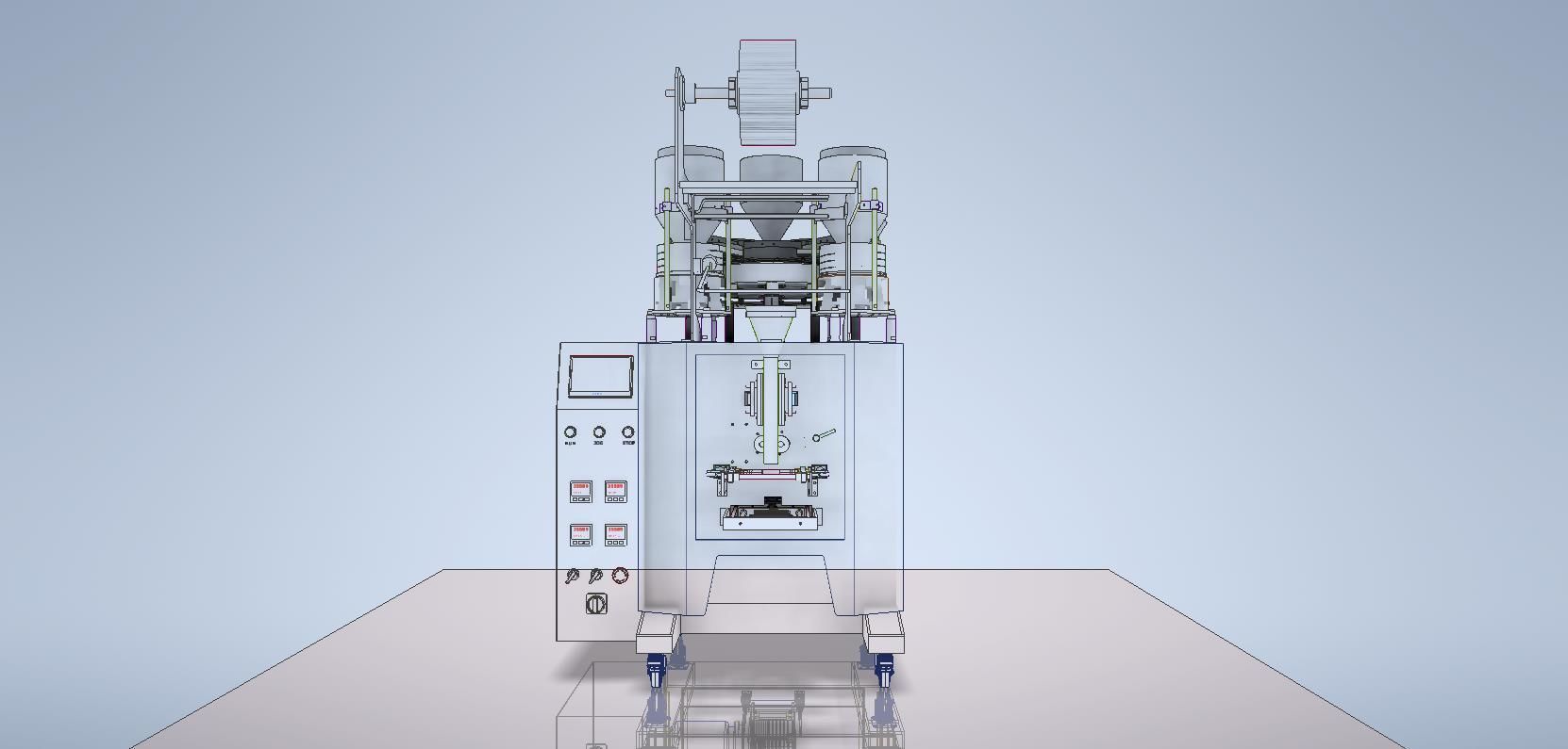 packaging machine 3D model_26