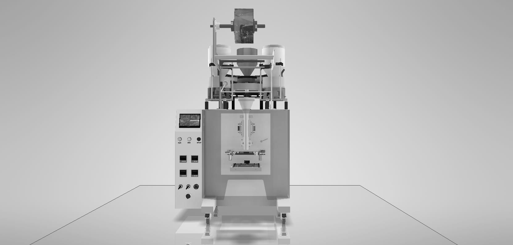 packaging machine 3D model_21