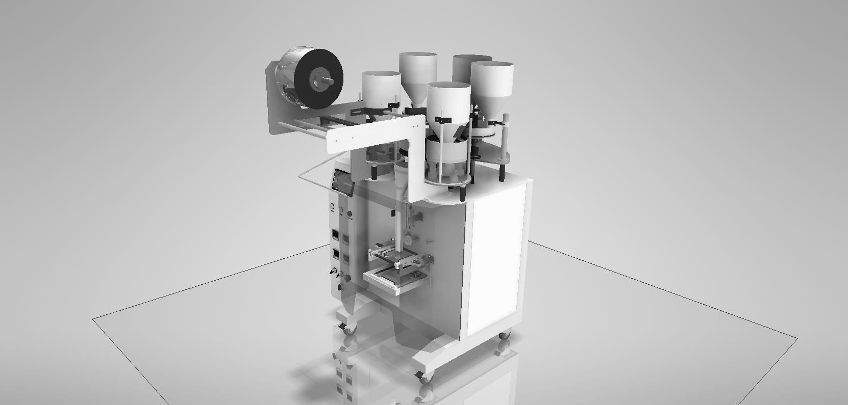packaging machine 3D model_22