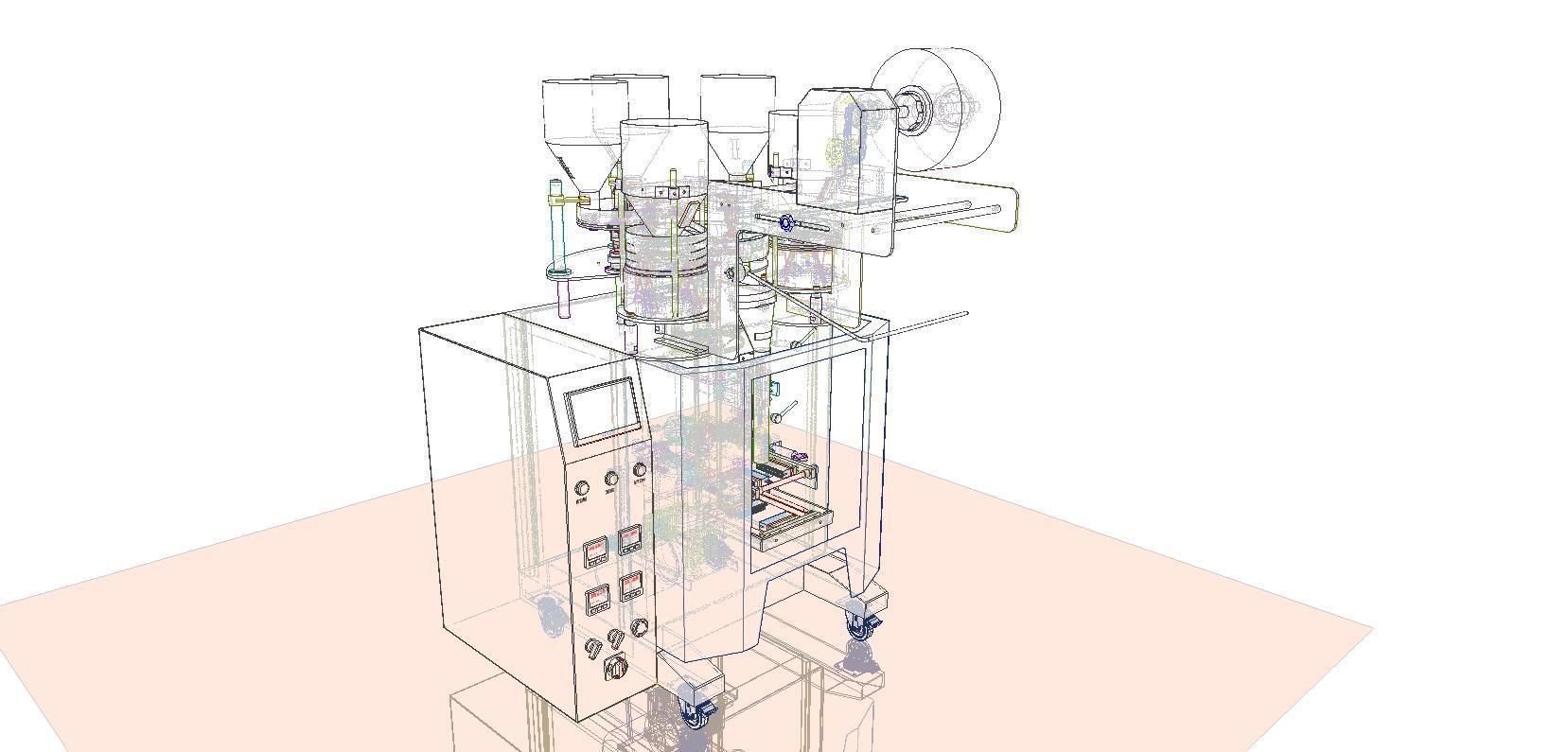 packaging machine 3D model_11