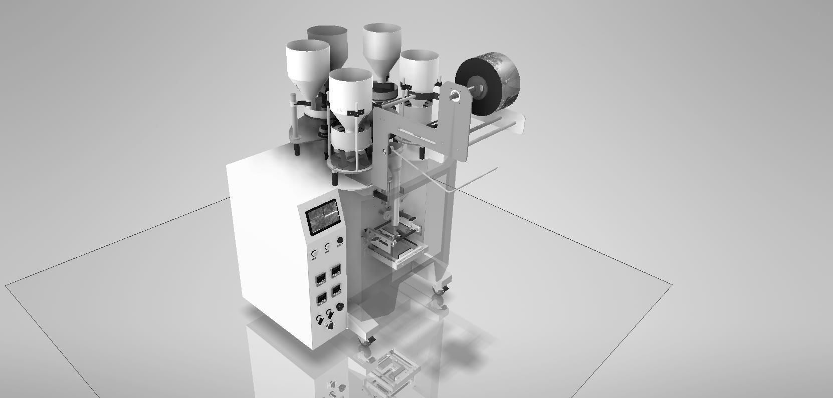 packaging machine 3D model_20