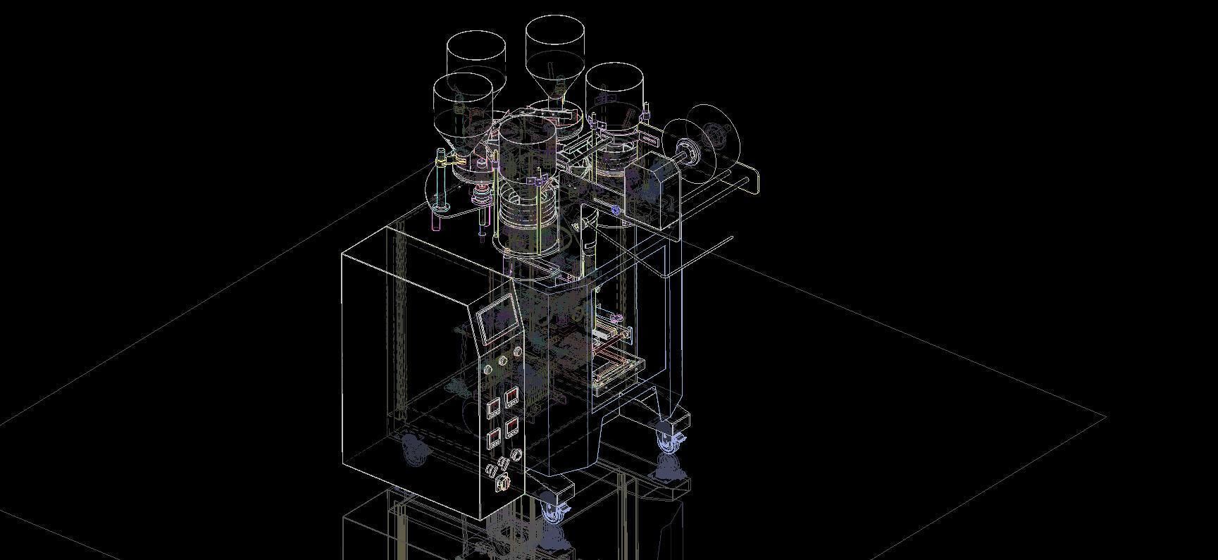 packaging machine 3D model_3