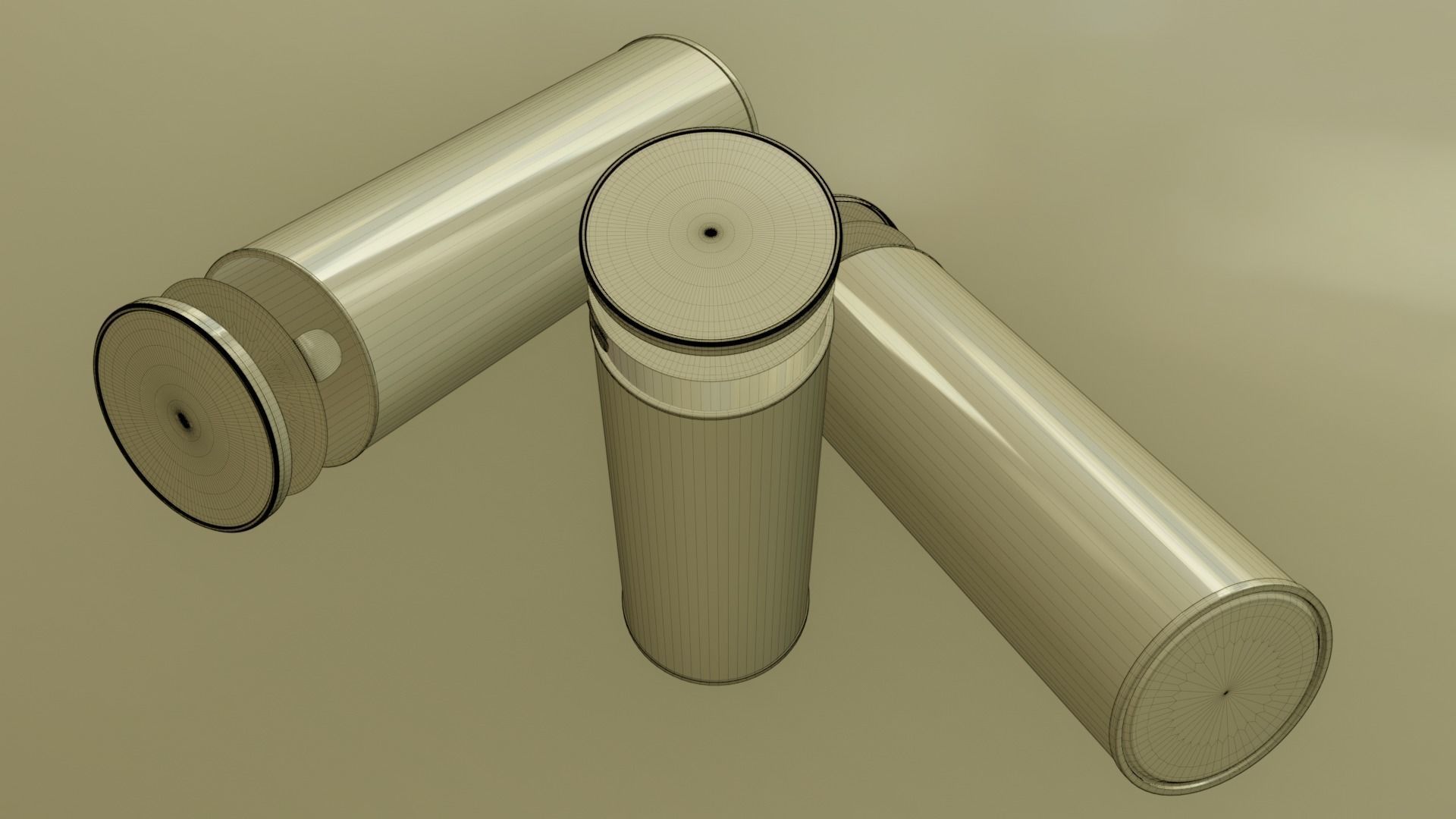 Pringles BBQ Low-poly 3D model_8