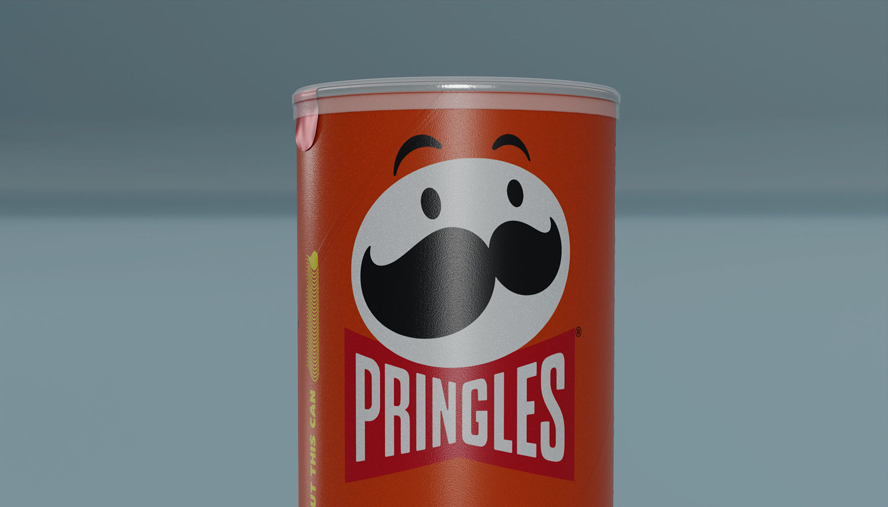 Pringles Buffalo Ranch Low-poly 3D model_2