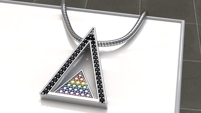 PENDANT PRISM 3D print model