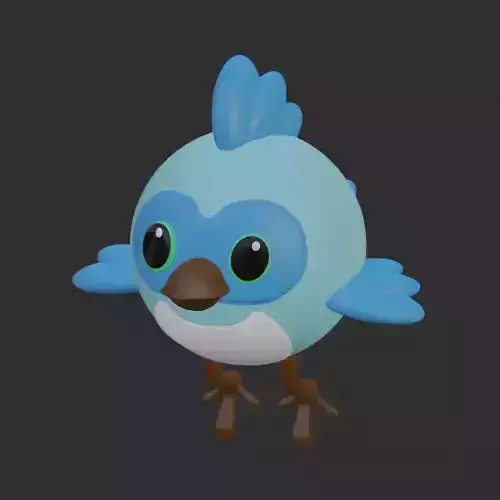 Flutter Dash Free 3D model